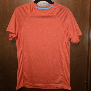 Tek gear Orange short sleeve tee size small